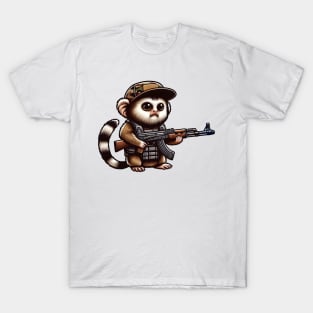 Tactical Marmoset Monkey T-Shirt